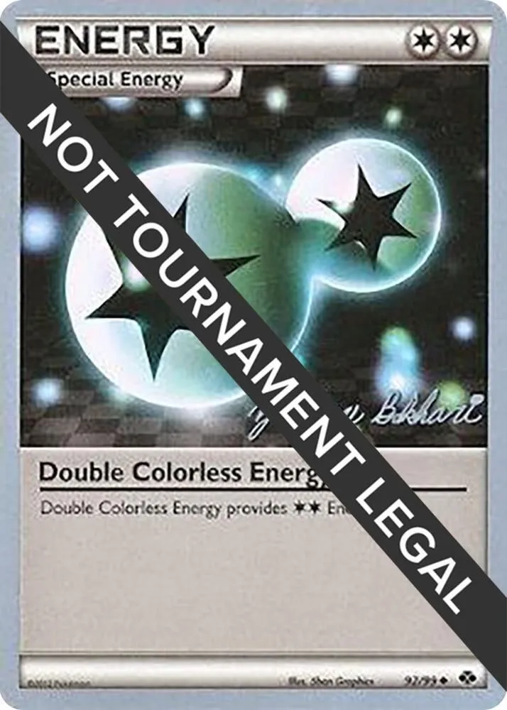 Double Colorless Energy — World Championship Decks — Pokémon