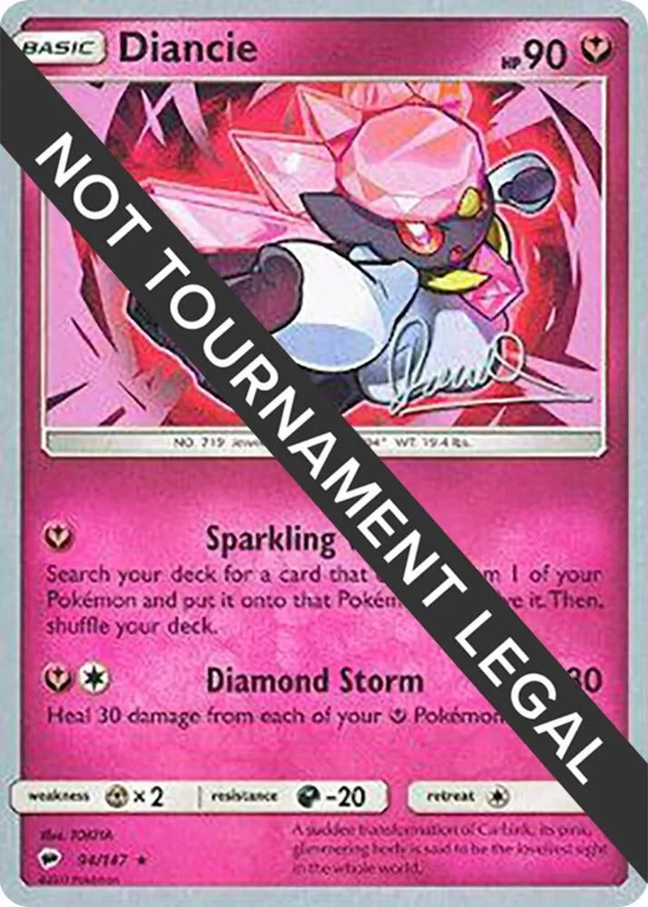 Diancie — World Championship Decks — Pokemon