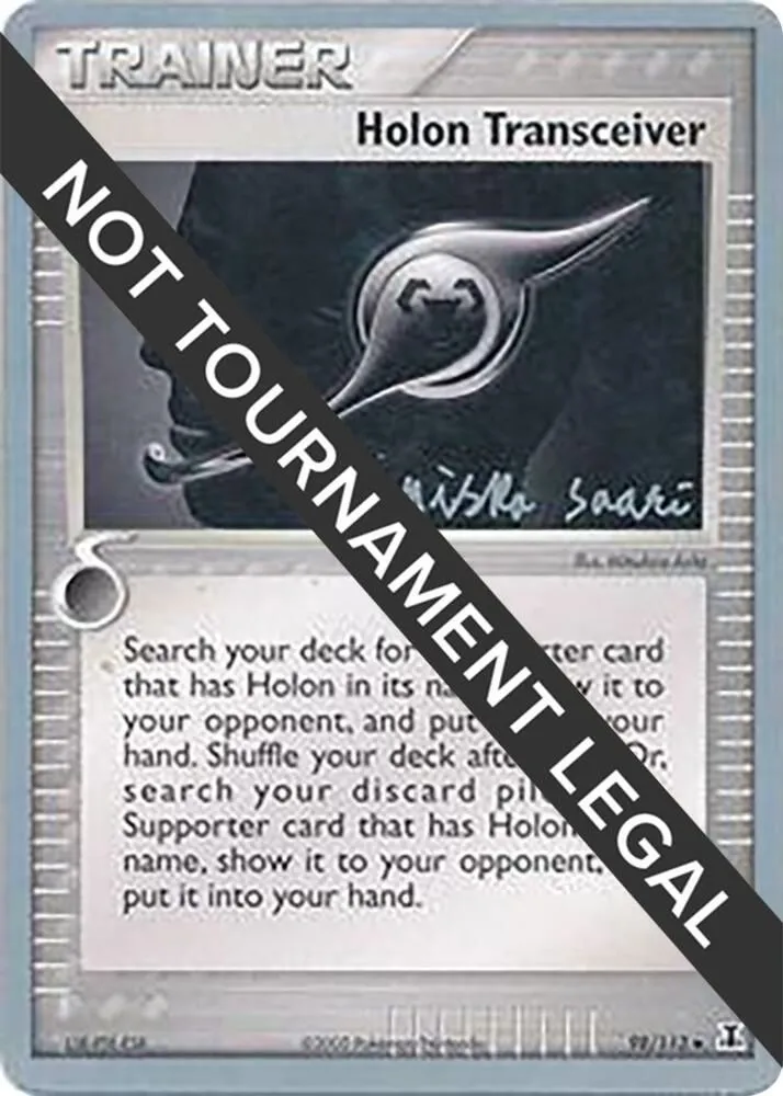 Holon Transceiver — World Championship Decks — Pokemon