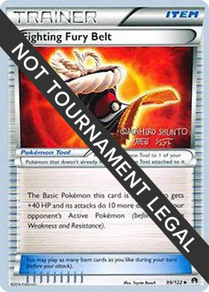 Fighting Fury Belt — World Championship Decks — Pokemon