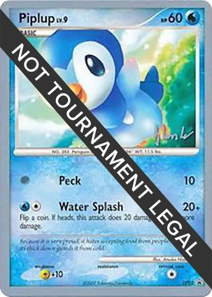 Piplup — World Championship Decks — Pokemon