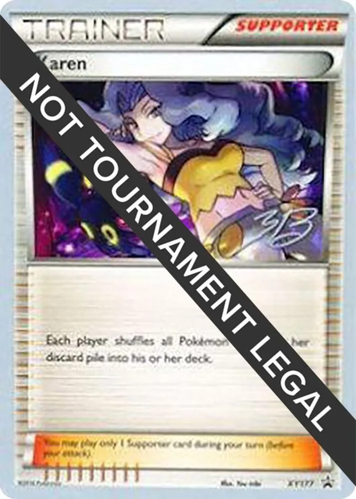 Karen — World Championship Decks — Pokemon
