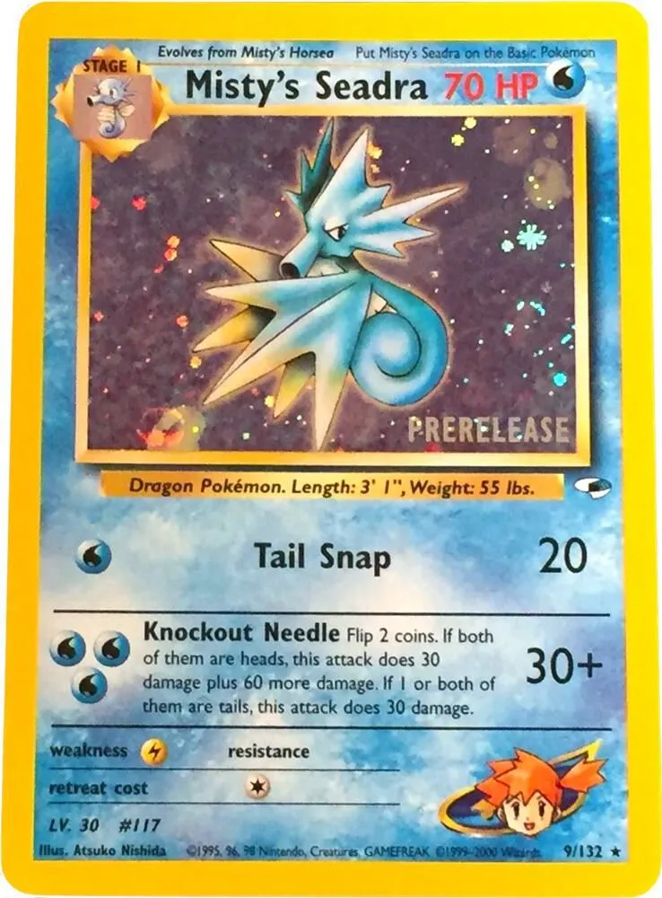 Misty's Seadra — WoTC Promo — Pokémon