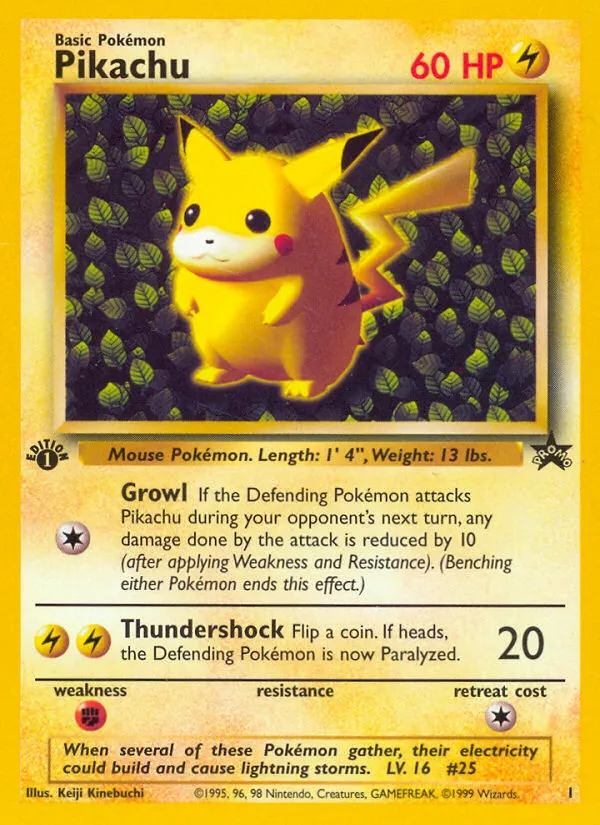 Pikachu — WoTC Promo — Pokemon