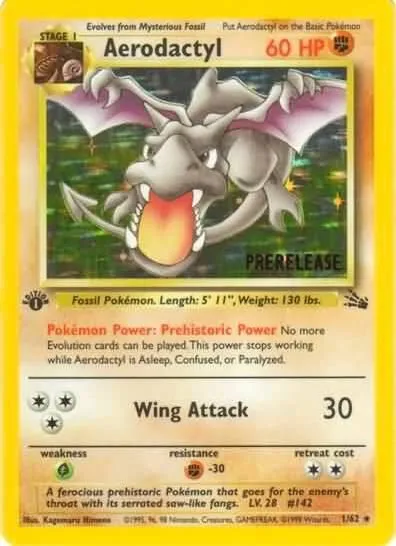 Aerodactyl — WoTC Promo — Pokemon