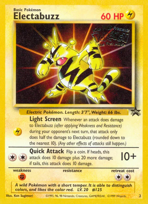 Electabuzz — WoTC Promo — Pokémon