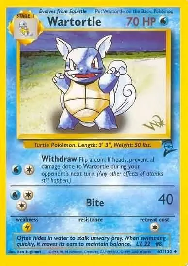 Wartortle — WoTC Promo — Pokemon