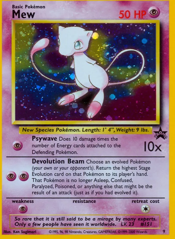 Mew — WoTC Promo — Pokemon