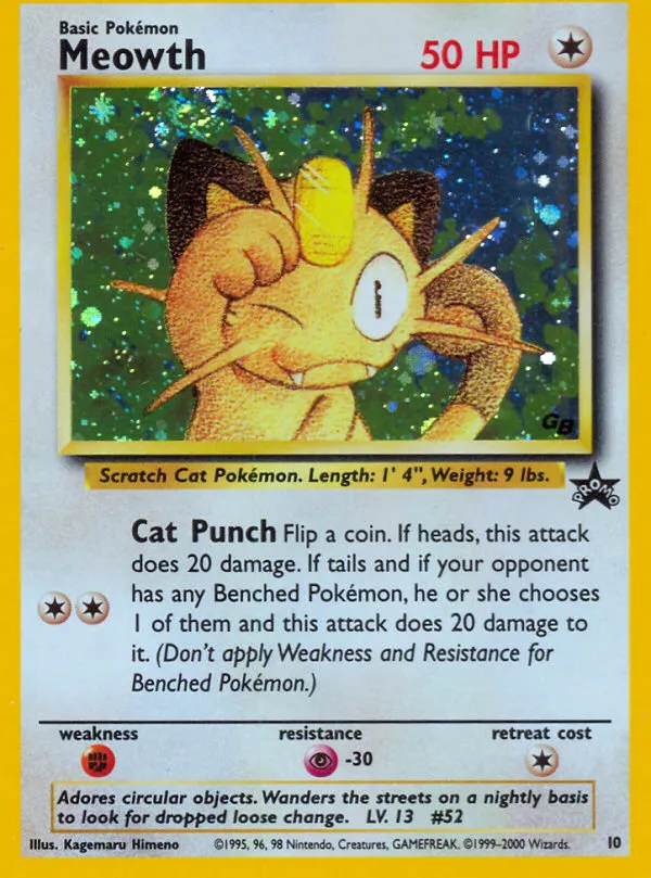 Meowth — WoTC Promo — Pokémon