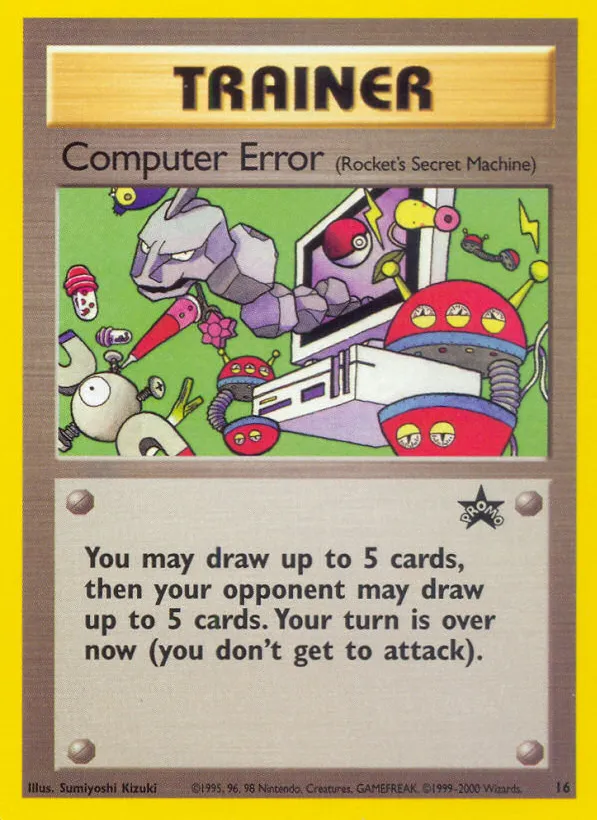 Computer Error — WoTC Promo — Pokemon