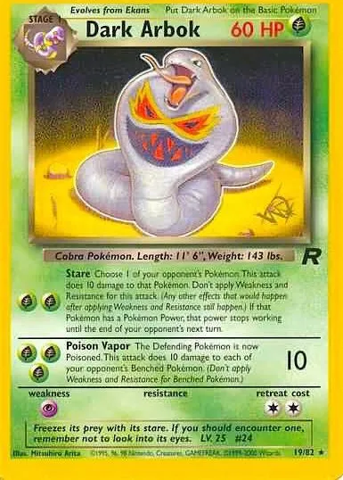 Dark Arbok — WoTC Promo — Pokémon