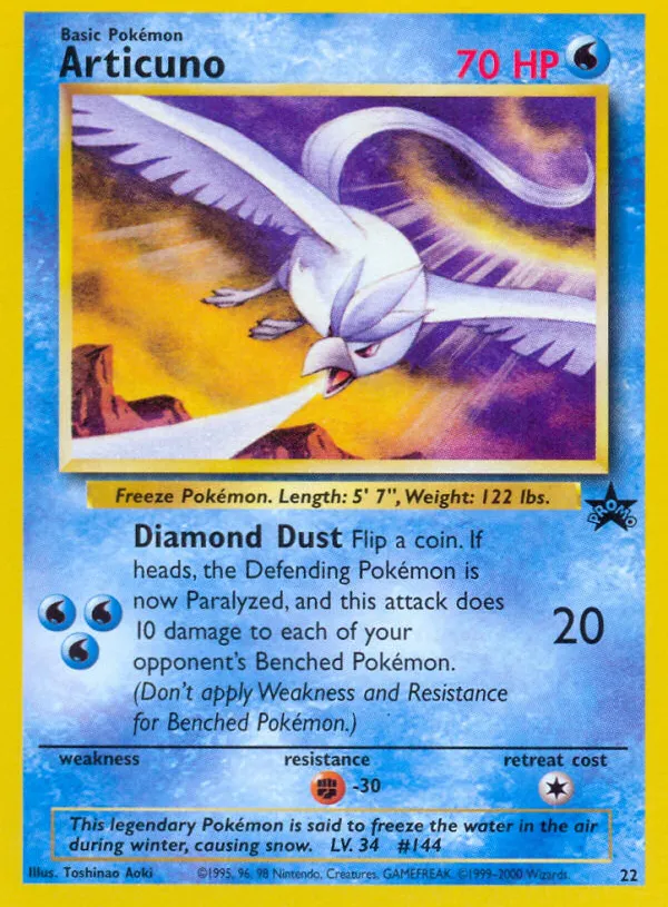 Articuno — WoTC Promo — Pokemon
