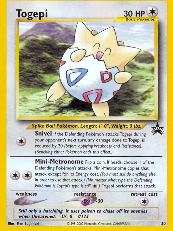 Togepi from WoTC Promo - Pokemon