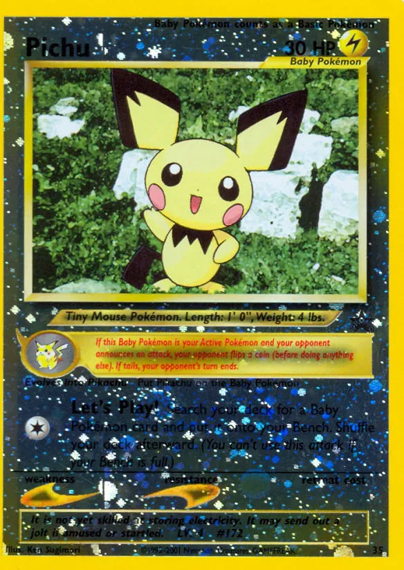 Pichu — WoTC Promo — Pokemon