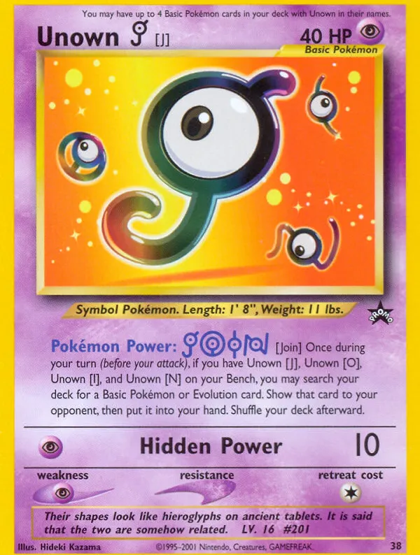 Unown — WoTC Promo — Pokemon