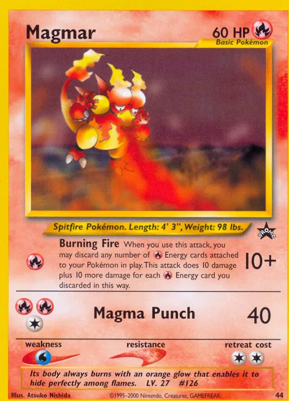 Magmar — WoTC Promo — Pokemon