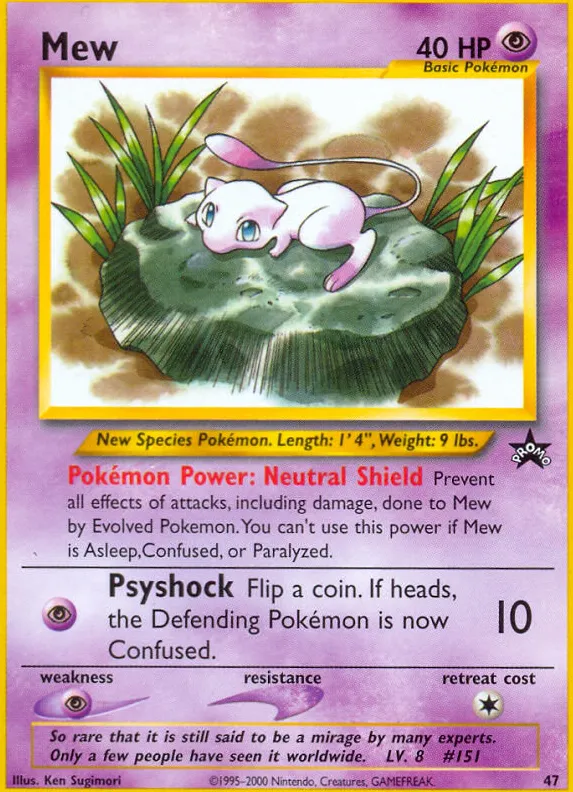 Mew — WoTC Promo — Pokemon