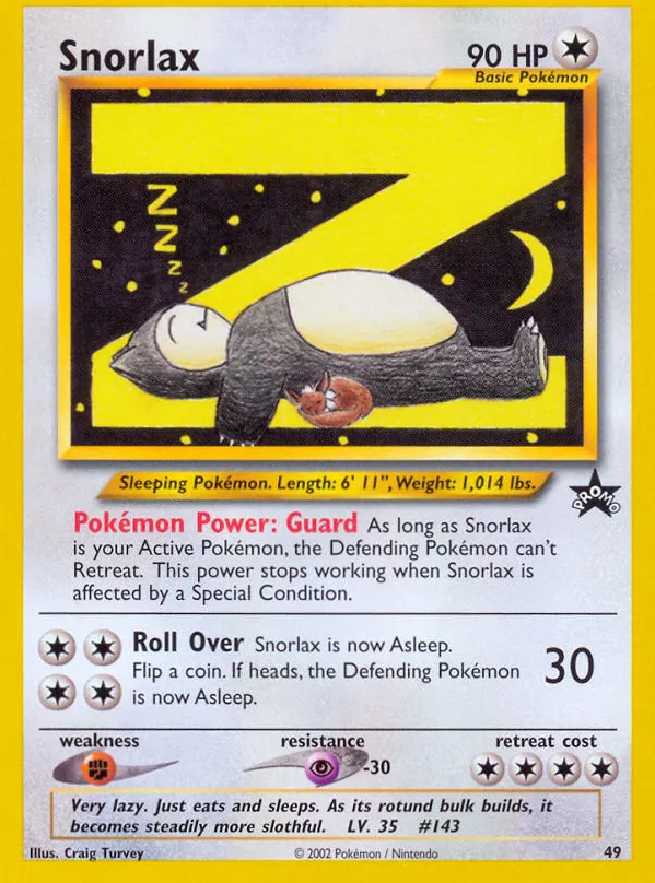 Ronflex — WoTC Promo — Pokemon