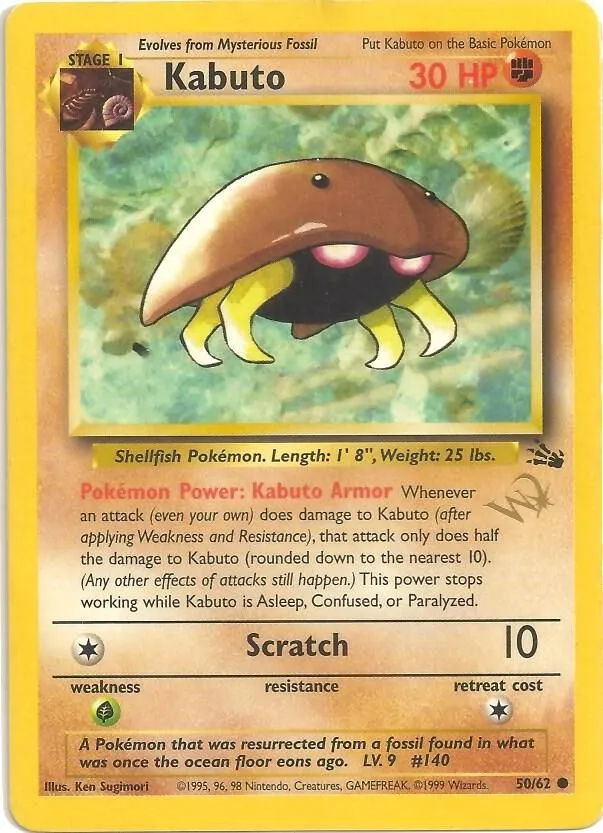 Kabuto — WoTC Promo — Pokemon