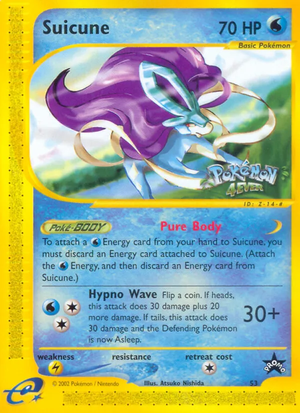 Suicune — WoTC Promo — Pokemon