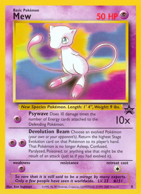 Mew — WoTC Promo — Pokemon