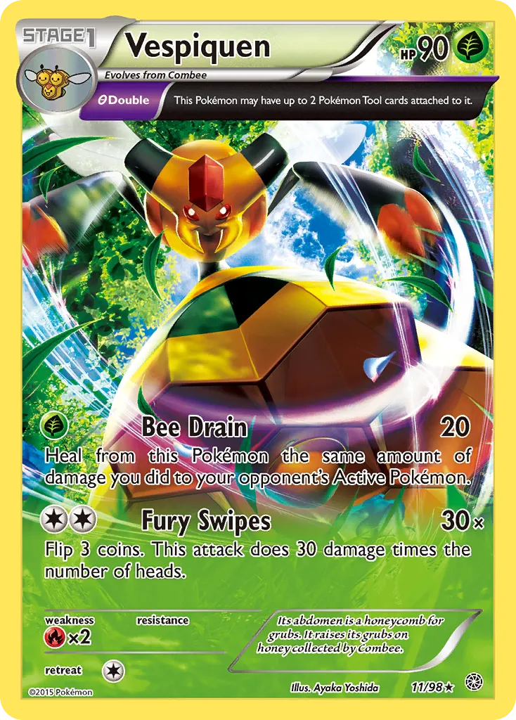 Vespiquen — XY - Ancient Origins — Pokémon