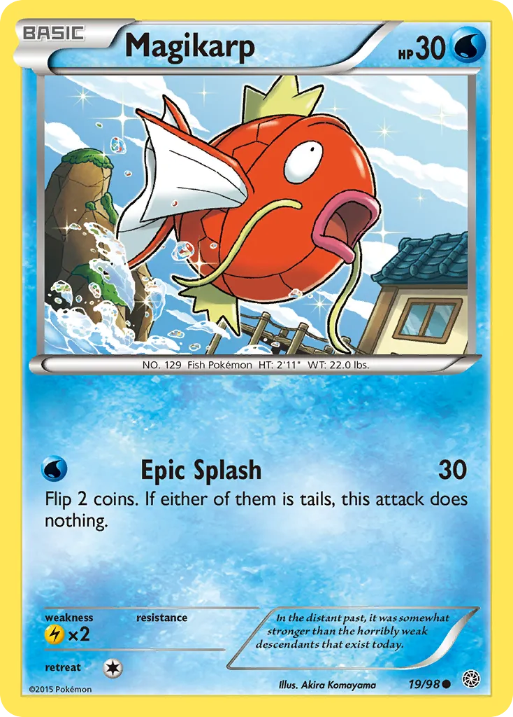 Magikarp — XY - Ancient Origins — Pokémon