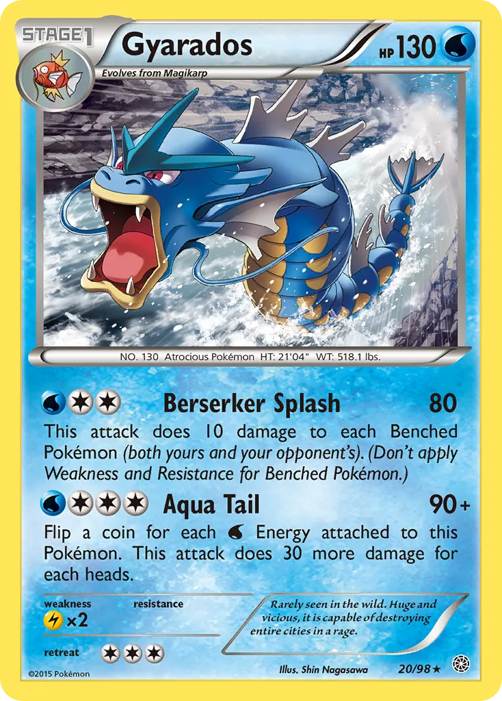 Léviator — XY - Ancient Origins — Pokémon