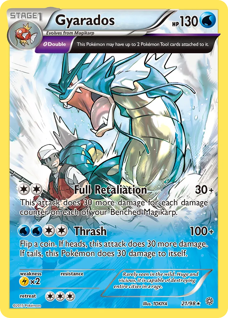 Gyarados — XY - Ancient Origins — Pokémon