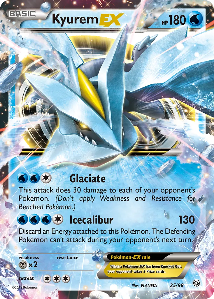 Kyurem EX — XY - Ancient Origins — Pokemon