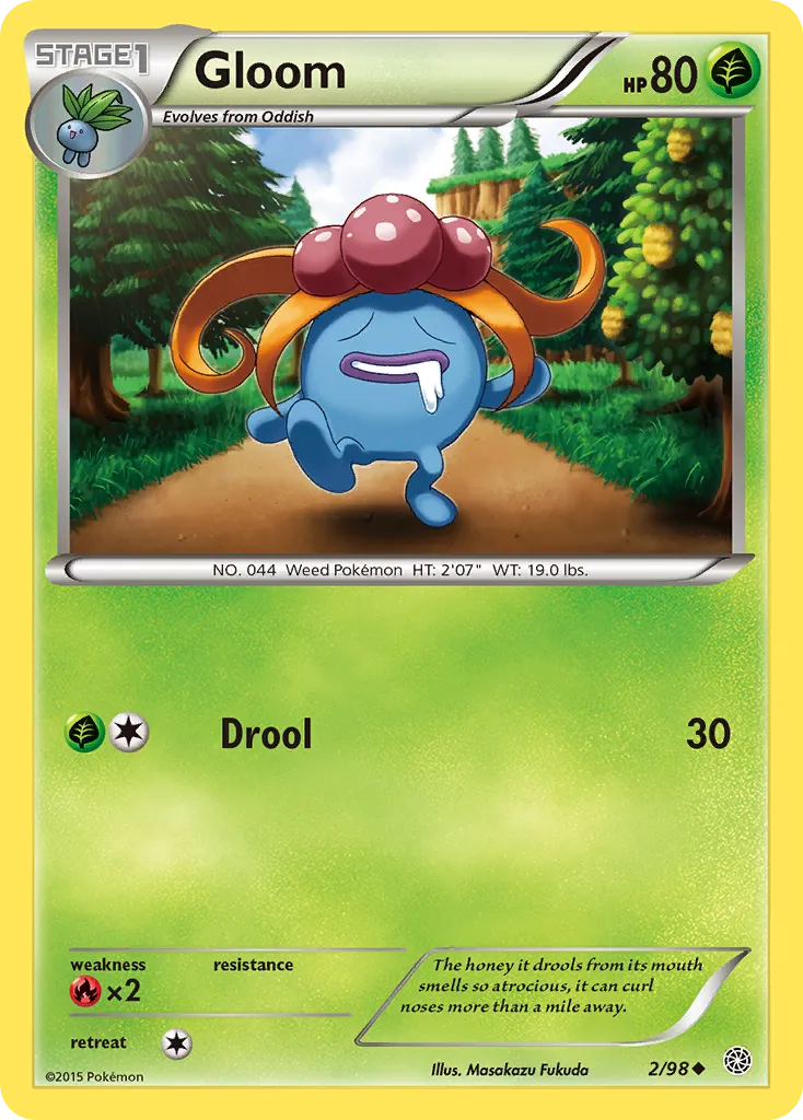 Gloom — XY - Ancient Origins — Pokémon