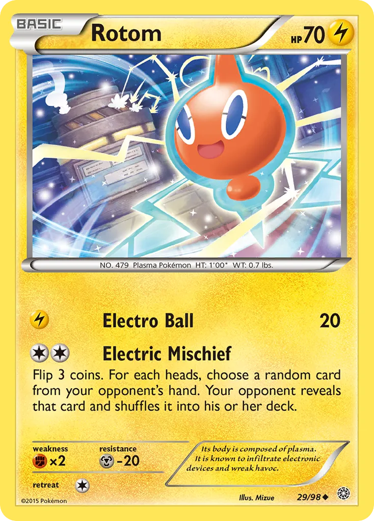 Rotom — XY - Ancient Origins — Pokémon