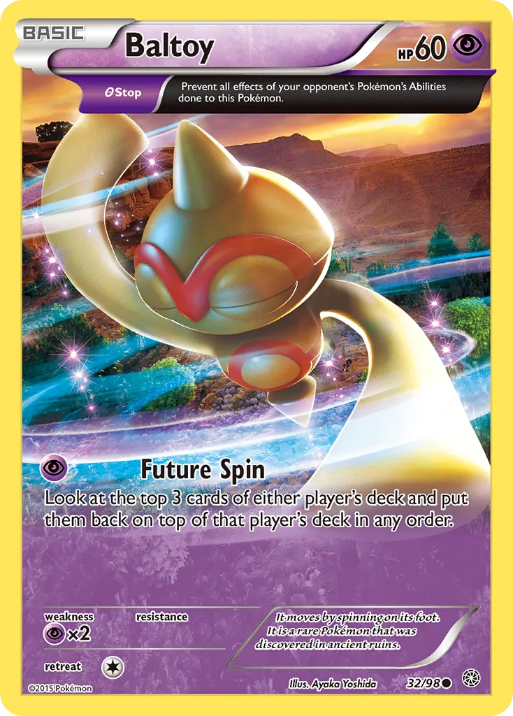 Baltoy — XY - Ancient Origins — Pokemon