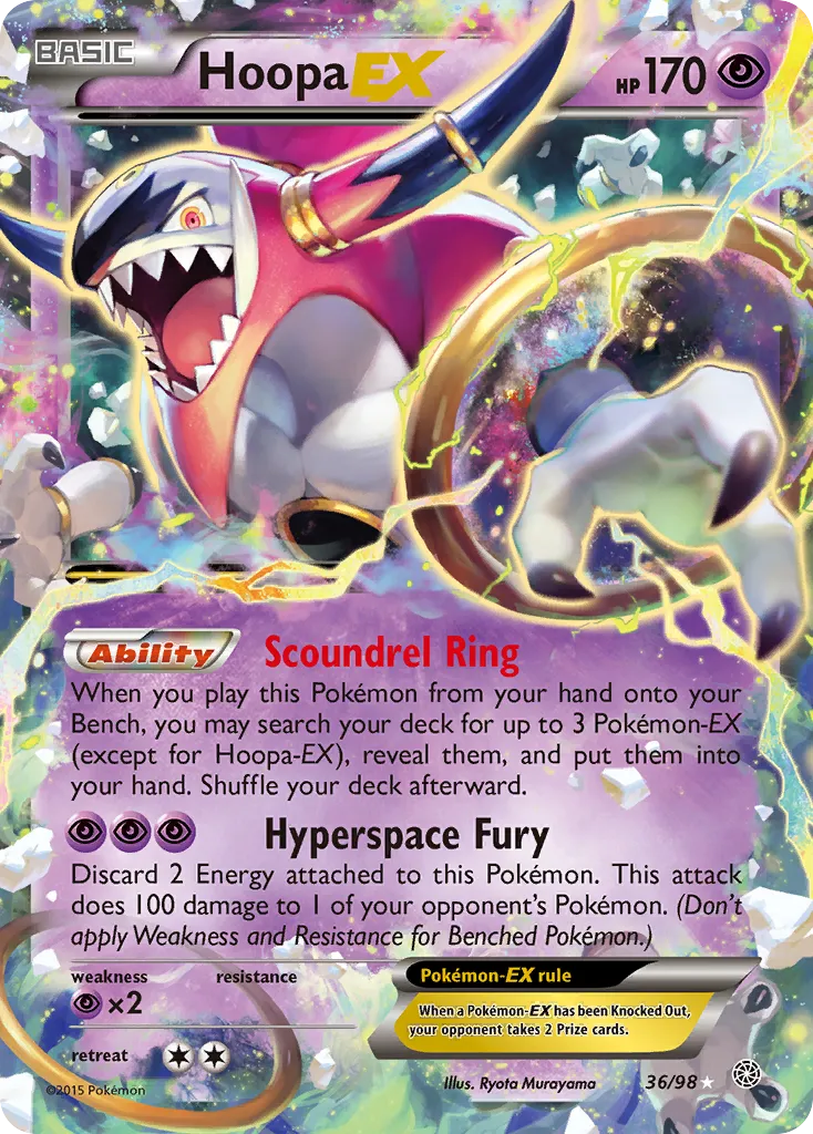 Hoopa EX — XY - Ancient Origins — Pokemon