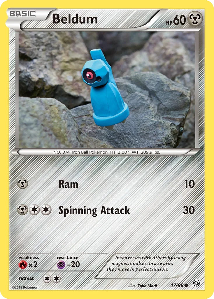 Beldum — XY - Ancient Origins — Pokemon