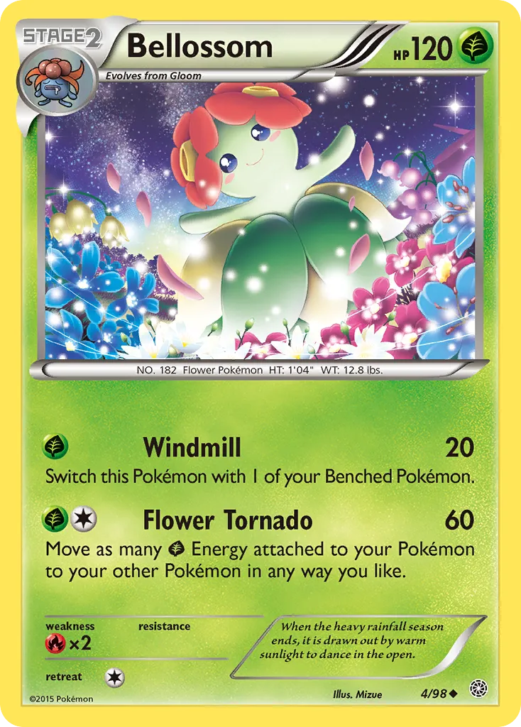 Bellossom — XY - Ancient Origins — Pokemon