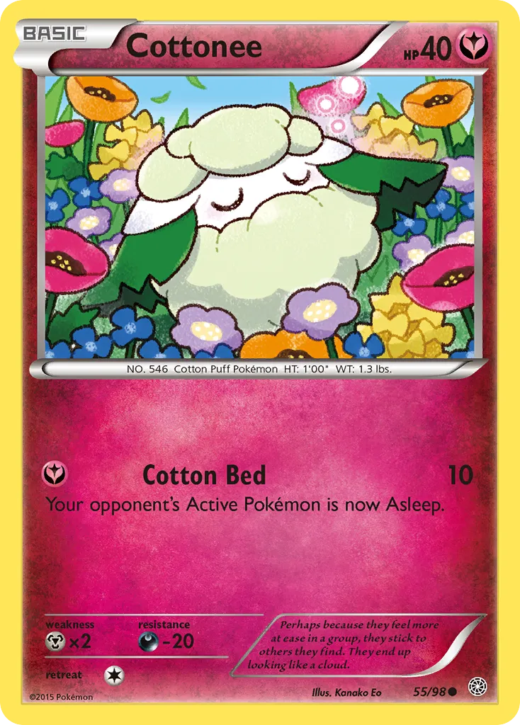 Cottonee — XY - Ancient Origins — Pokémon