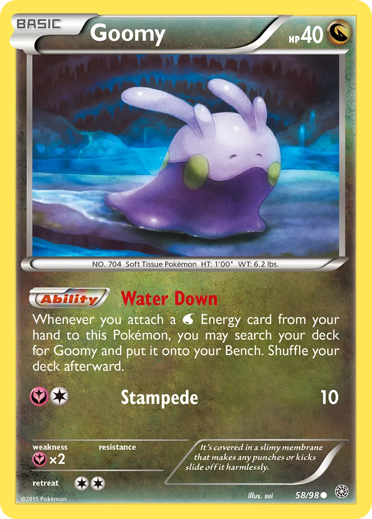 Goomy — XY - Ancient Origins — Pokemon
