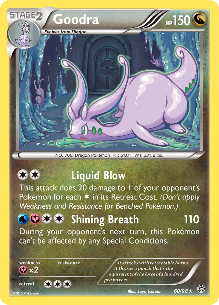 Goodra — XY - Ancient Origins — Pokemon