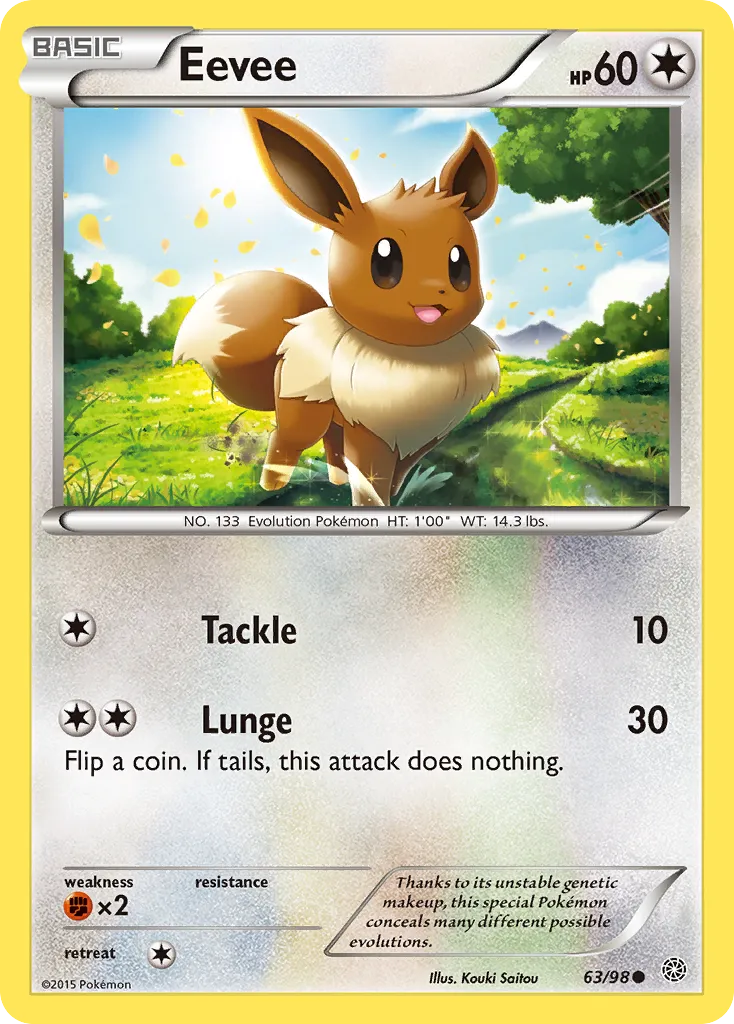 Eevee — XY - Ancient Origins — Pokémon