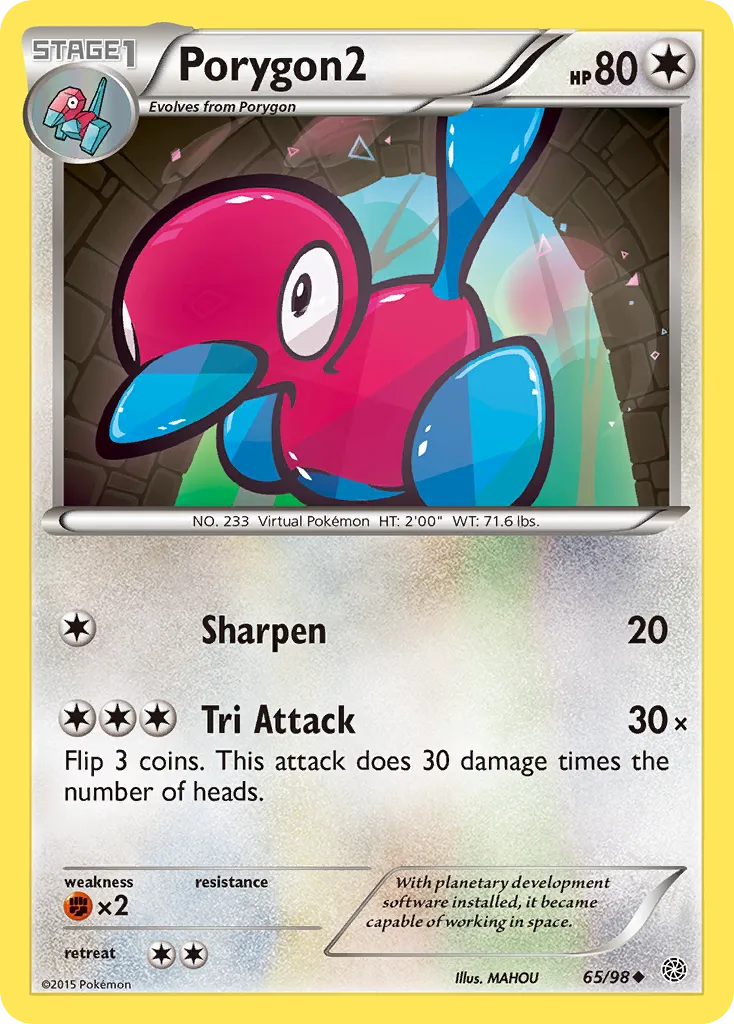 Porygon2 — XY - Ancient Origins — Pokemon