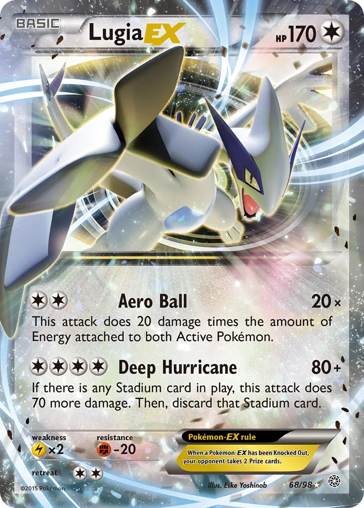 Lugia EX — XY - Ancient Origins — Pokémon