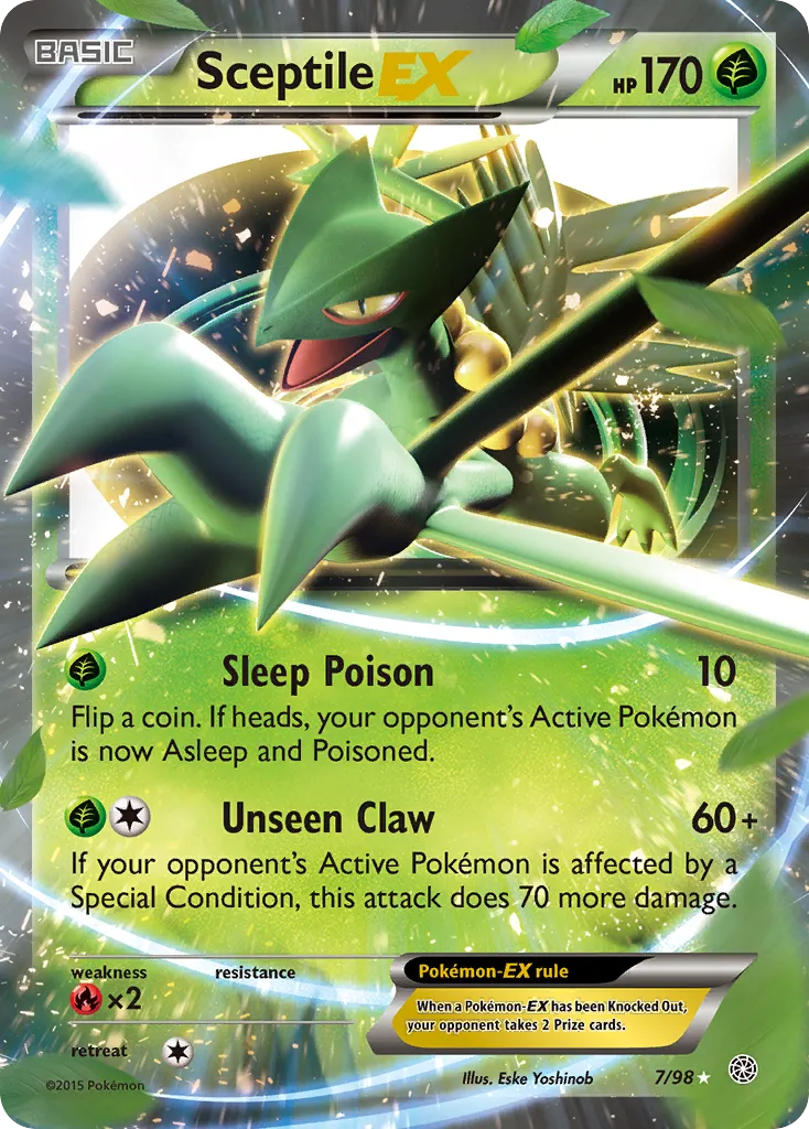 Sceptile EX — XY - Ancient Origins — Pokémon