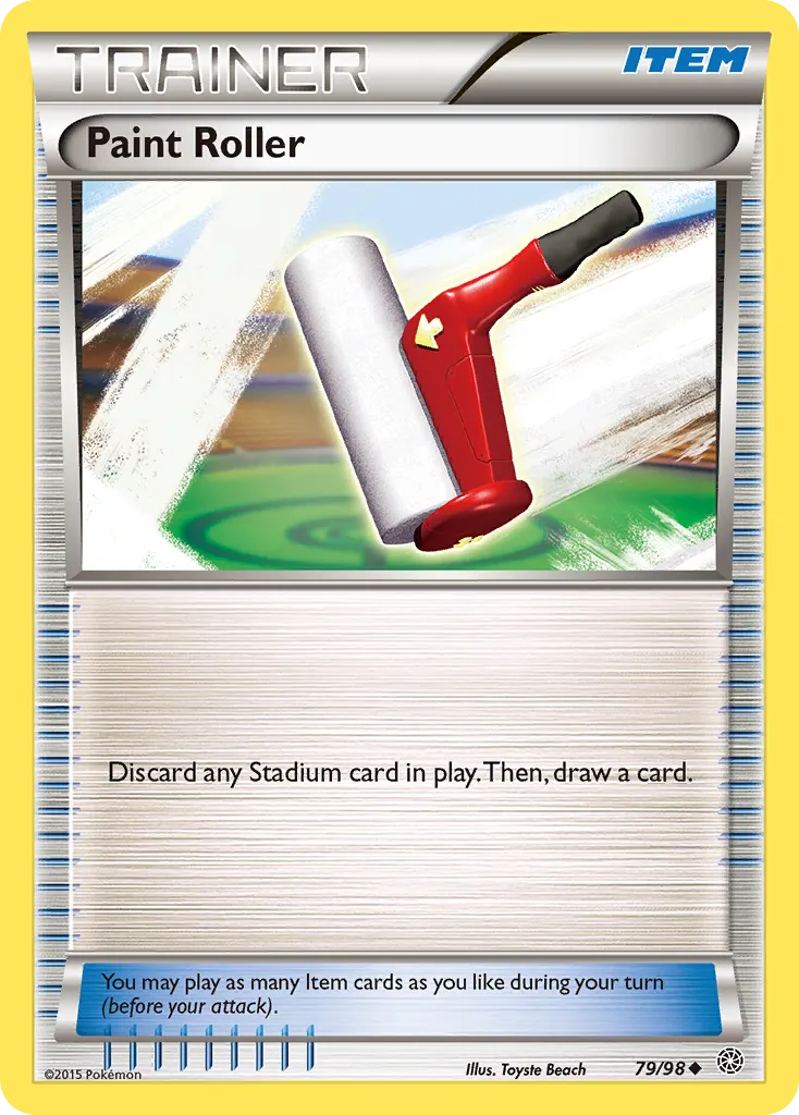 Rouleau à Peinture — XY - Ancient Origins — Pokémon
