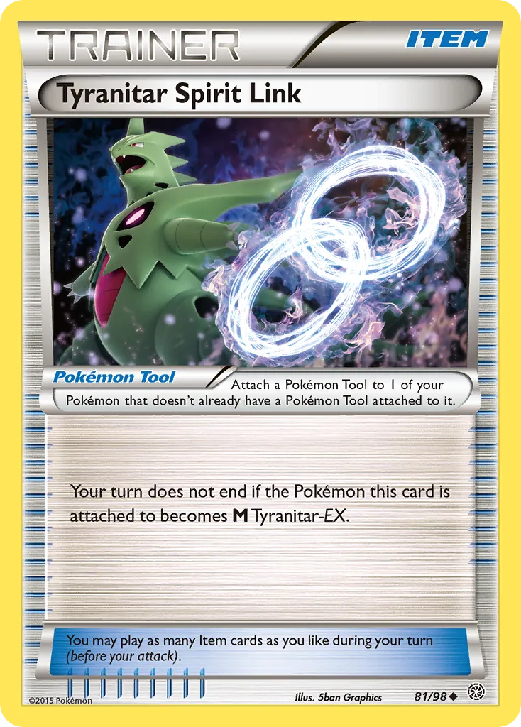 Lien Spirituel Tyranocif — XY - Ancient Origins — Pokemon