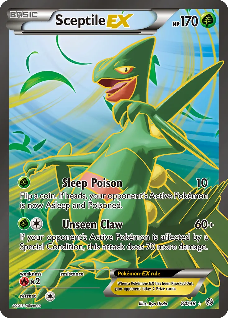 Sceptile EX — XY - Ancient Origins — Pokemon