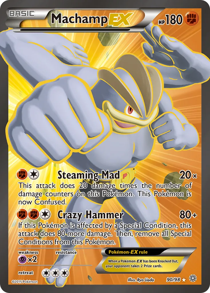 Machamp EX — XY - Ancient Origins — Pokemon