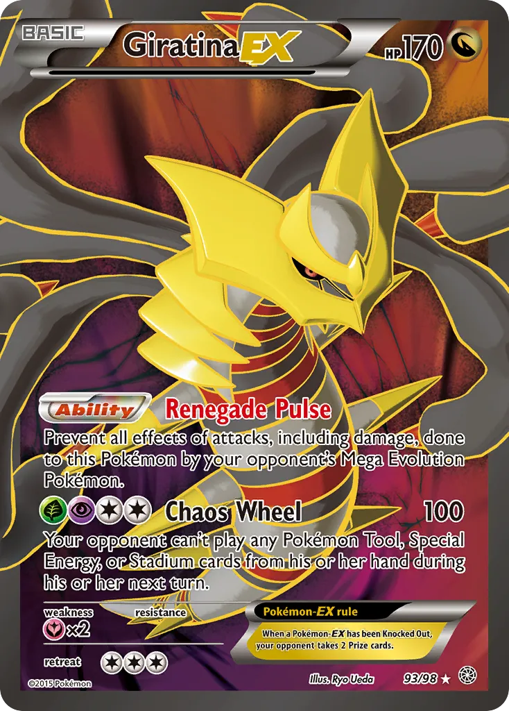 Giratina EX — XY - Ancient Origins — Pokemon