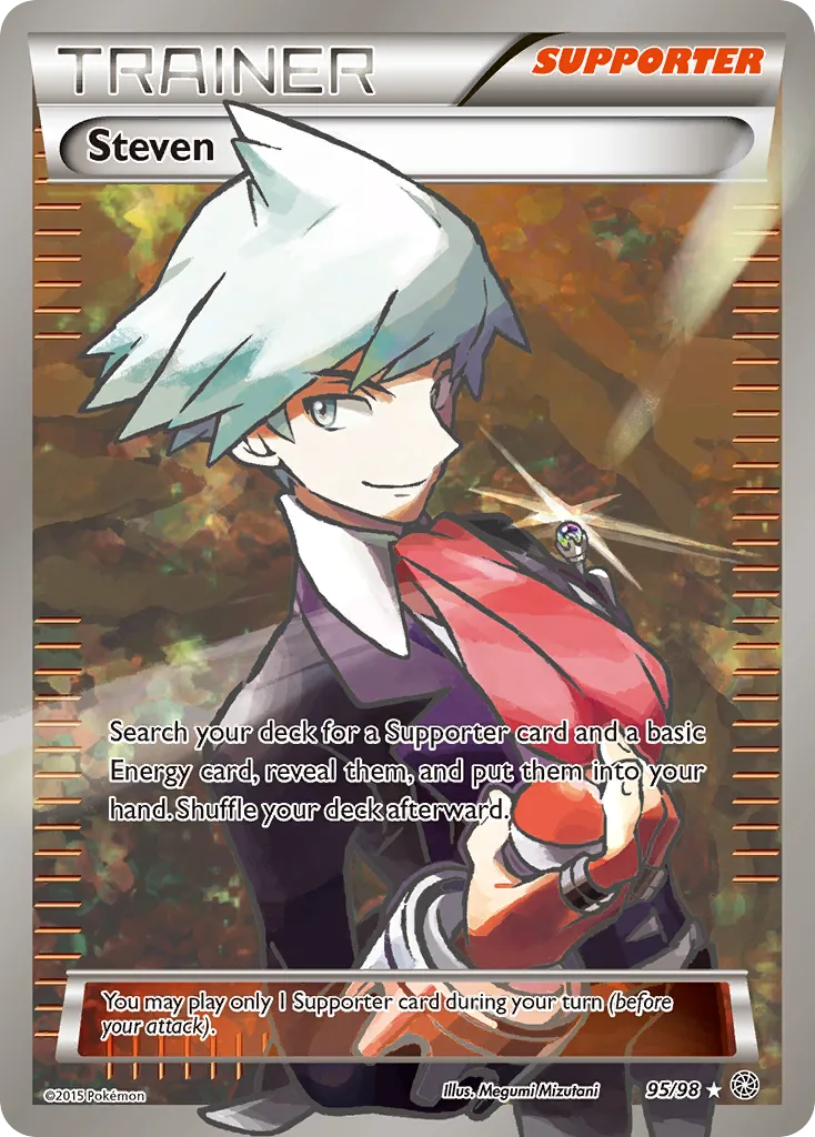 Steven — XY - Ancient Origins — Pokémon