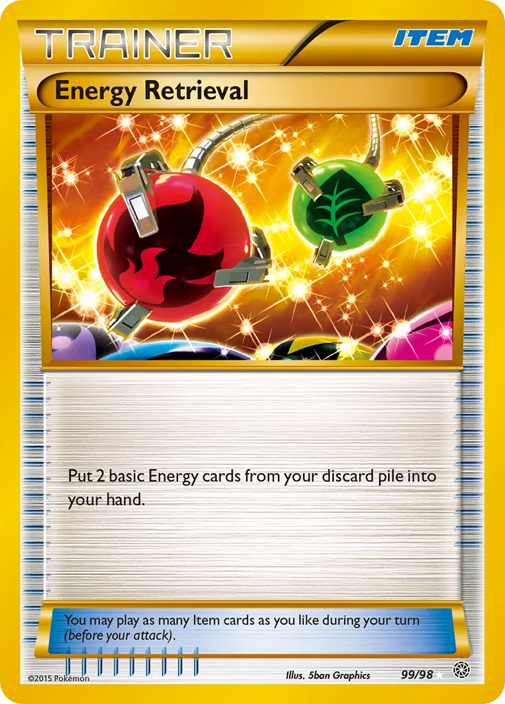 Energy Retrieval — XY - Ancient Origins — Pokémon